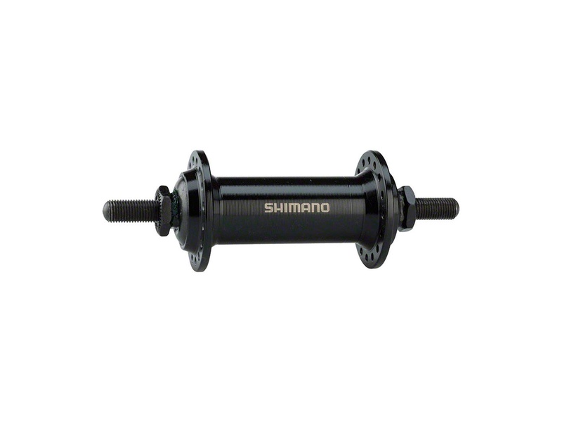 Втулка передняя SHIMANO HB-TX500 (32 отверстия, черная, на гайках)